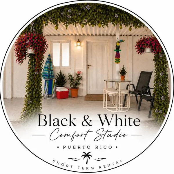 Black & White Comfort Studio，位于圣胡安的酒店