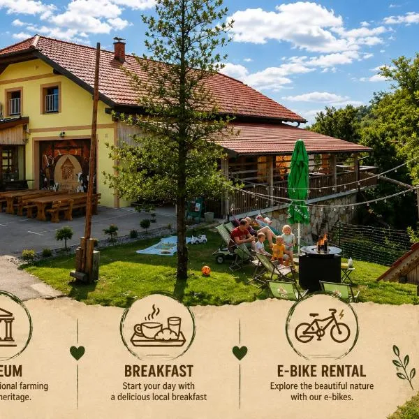 Farm Stay Šolinc，位于拉什科的酒店