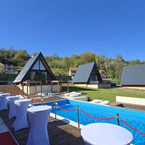 JAGI Bungalovi Mrkonjic Grad，位于姆尔科尼奇格勒的酒店