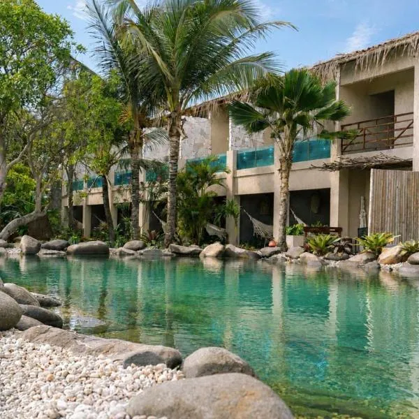 Villa Pantai Boutique Hotel Atins，位于阿廷斯的酒店
