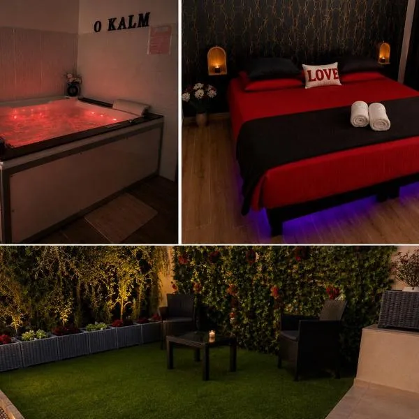 Love Room - Balnéo 4 places - King Size - Jardin privatif - Tarif dégressif plus de 1 nuit，位于欧巴涅的酒店