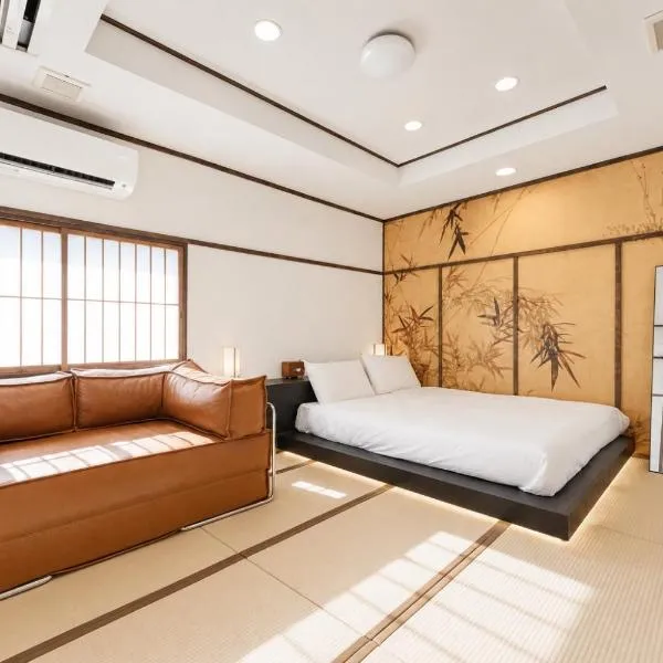 OYASUMI Art HOTEL Dotonbori 24-Hour Check-in Pressure-relief mattress,位于大阪的酒店