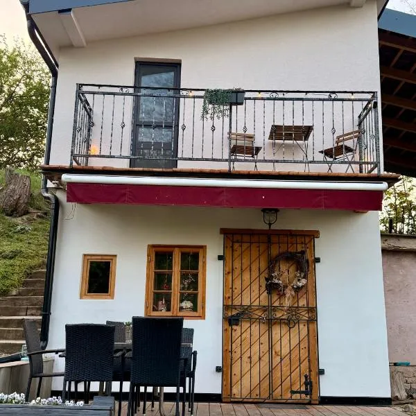 Ubytování na sklípku，位于Práče的酒店