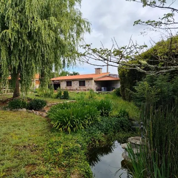 Casita de huéspedes a 600 metros del Camino Portugués，位于庞特维德拉的酒店