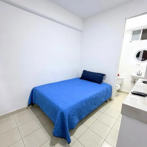 Hotel Posada Centro Atlacomulco Cuarto Barra，位于Atlacomulco的酒店