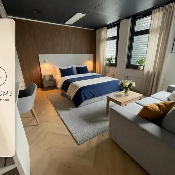 B-ROOMS Bleisure Hotel - Lugano district，位于Manno的酒店