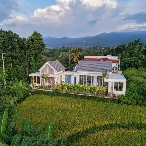 Brand New ! Villa Bella Lovina - Private Pool - Rice Field View，位于Panji的酒店