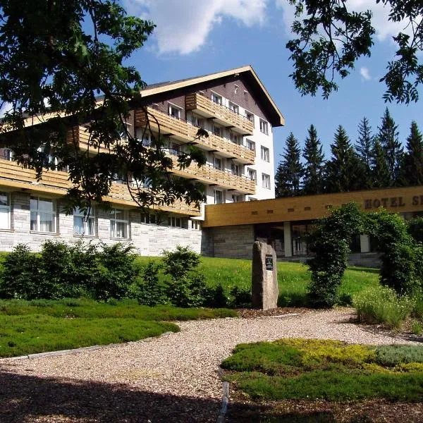 Hotel Srní，位于普拉斯利的酒店