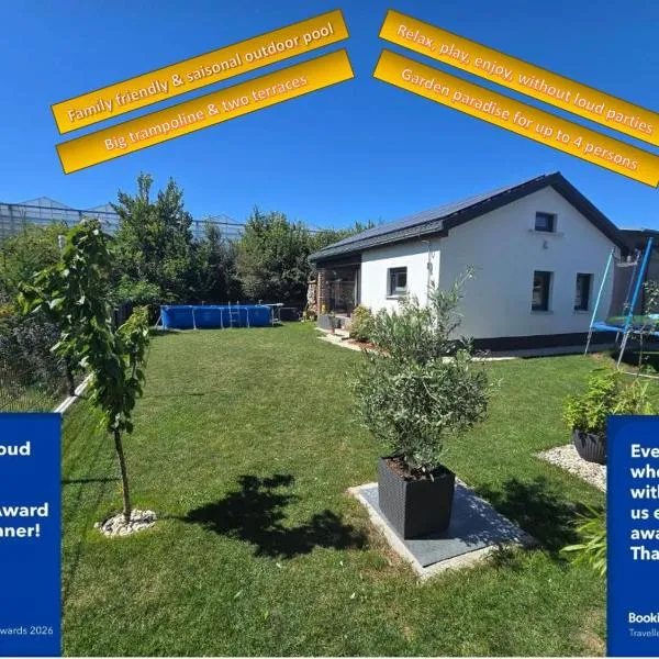 Haus Dresden, Pool, Garten, Terrasse, familienfreundlich，位于德累斯顿的酒店