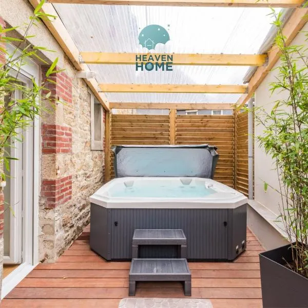 Charmant Duplex avec jacuzzi Guingamp centre，位于甘冈的酒店