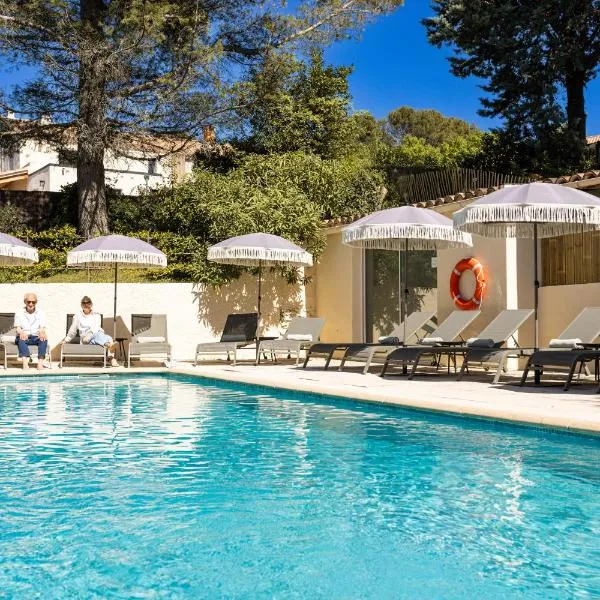 Hôtel La Garrigue & Bar Le Perchoir，位于弗纳斯屈厄的酒店