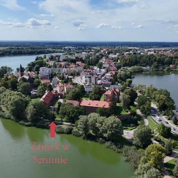 Apartament z balkonem，位于Sztum的酒店