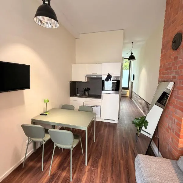 Fewo Caro Bamberg - gemütliches Cityapartment für 4 Personen - Küche - Bad，位于班贝格的酒店