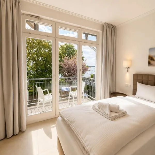 Oceanview Residences Lauterbach Rügen Ostsee-Meerblick erste Reihe，位于普特布斯的酒店