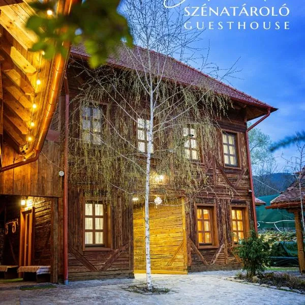 Székelyföld,Siklódi Kő Vendégház Szénatároló，位于Şiclod的酒店