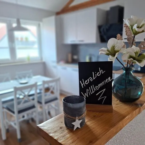Appartement Wasserburg，位于Andisleben的酒店