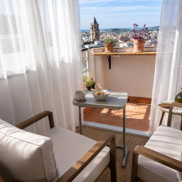 La Casita Boutique Townhouse with stunning views，位于贝莱斯的酒店