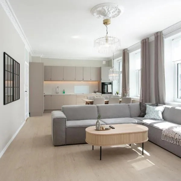 Modern 4 room apartment Ålesund center,位于奥勒松的酒店