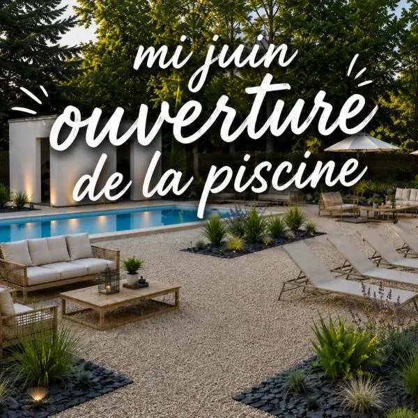Logis Hôtel Le Parc de Geoffroy，位于蒂耶尔的酒店