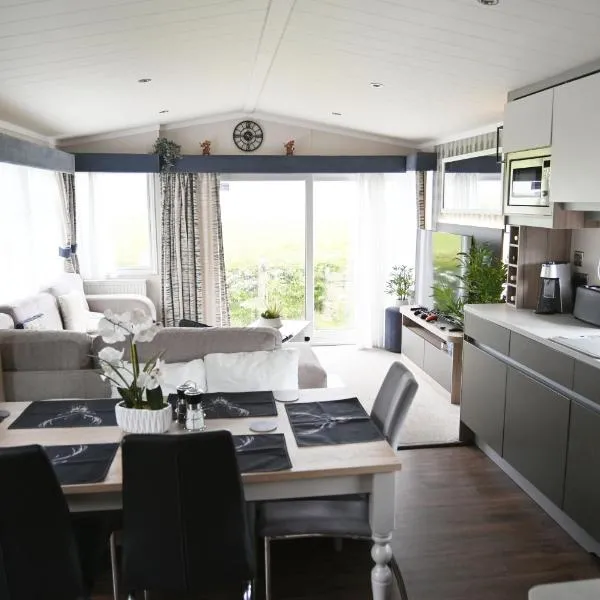 Wild Thistle static Caravan，位于Kirkcolm的酒店