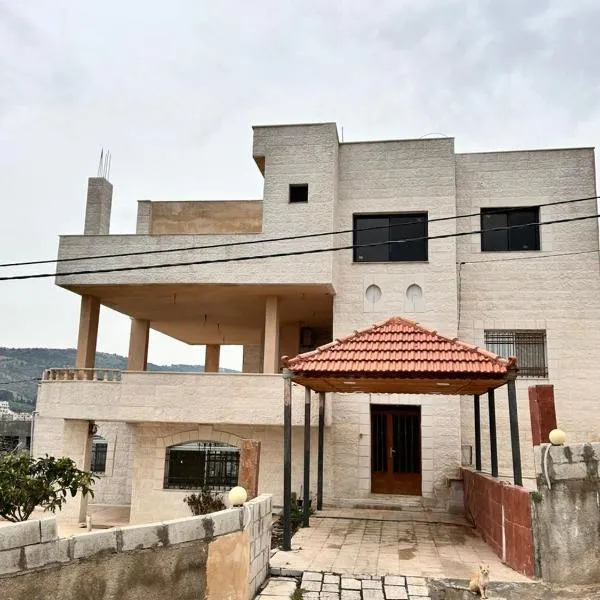 apartment between ajloun castle and Jerash ruins，位于杰拉什的酒店