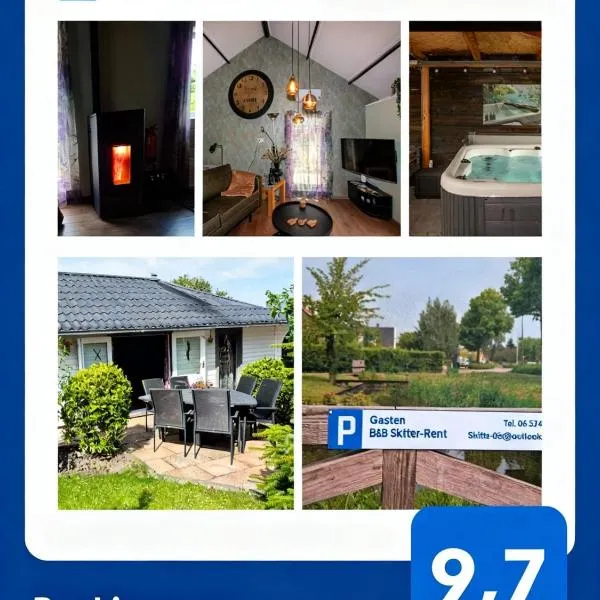 B&B Skitter-Rent，位于Zwaagdijk-Oost的酒店