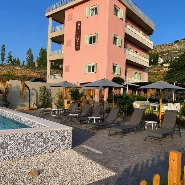 Beit Mirna Guesthouse & Chalet - Ehden，位于埃赫登的酒店