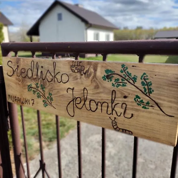 Siedlisko Jelonki，位于Urowo的酒店