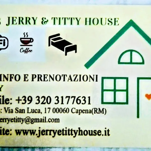 Jerry & Titty house，位于Capena的酒店