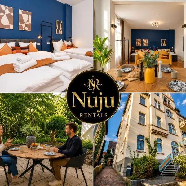 NUJU Rentals Apartments & Lofts Ideal für Gruppen，位于比勒费尔德的酒店