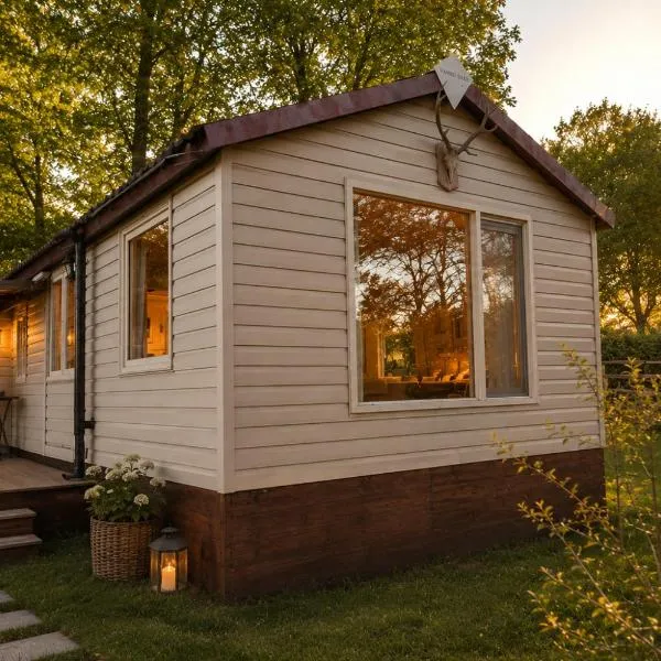 Chalet in de Ardennen Comfort & Stilte The Wood，位于安蓓的酒店
