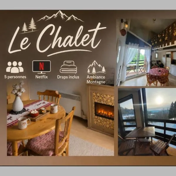LE CHALET, Superbe Duplex avec Balcon aux Rousses, Netflix, WI-FI, Parking Gratuit et Draps inclus - Animaux Interdits，位于莱鲁斯的酒店