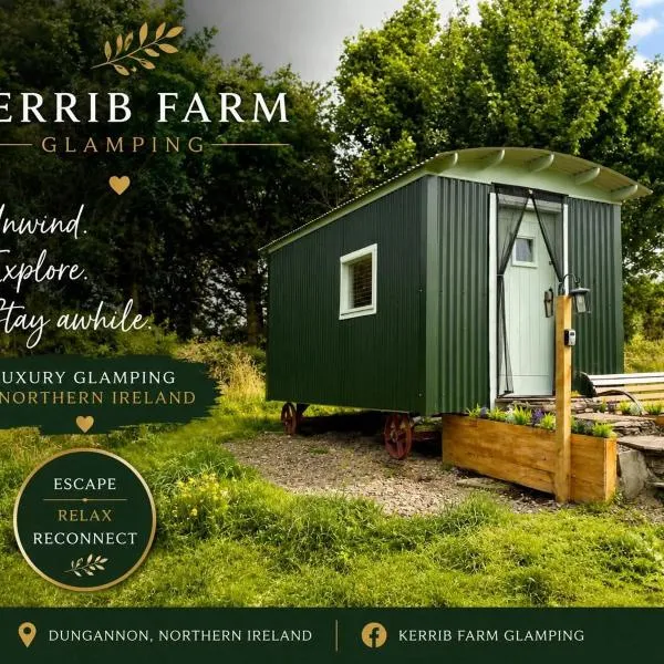 Kerrib Farm Shepherds Hut，位于波默罗伊的酒店