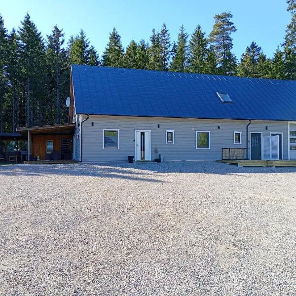 Ferienwohnung 2 Lakeland Åäng 6 Vislanda，位于Vislanda的酒店