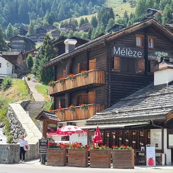 Hôtel-Restaurant Mélèze Grimentz，位于格里门茨的酒店