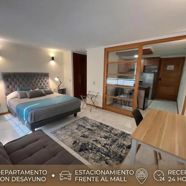 Apart Hotel Aragon Portal，位于特木科的酒店