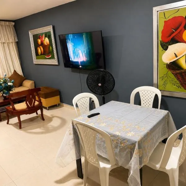 Casa Moderna 3 Habitaciones, Aire y Parqueadero，位于巴耶杜帕尔的酒店