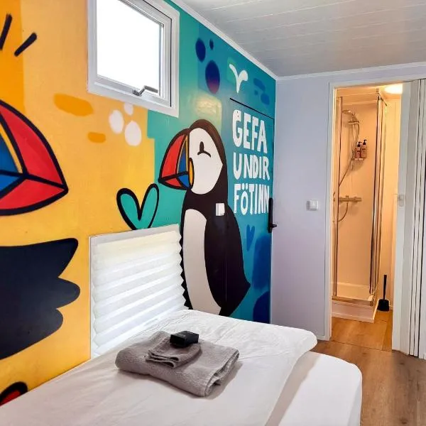 Hvítá Trucks by Ourhotels，位于Stafholt的酒店