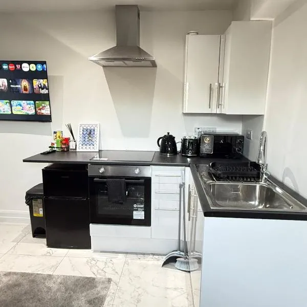 One Bedroom Luxurious Flat - Free Parking，位于罗切斯特的酒店