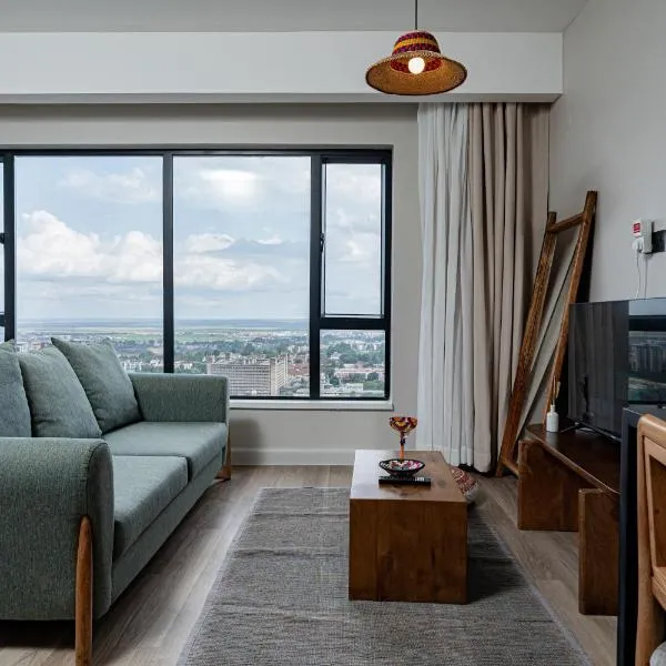 Upperhill Altura Studio, One and Two Bedroom Apartment, Rooftop Swimming pool, gym, Sky Lounge, Sauna, Ground floor Cafe ,Wonderiss Properties, Nairobi,位于内罗毕的酒店