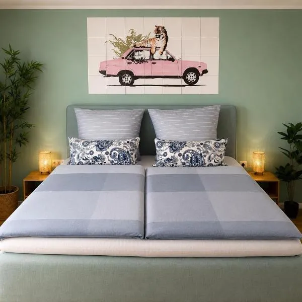Mint & Meadow - modernes Landappartement，位于布劳恩费尔斯的酒店