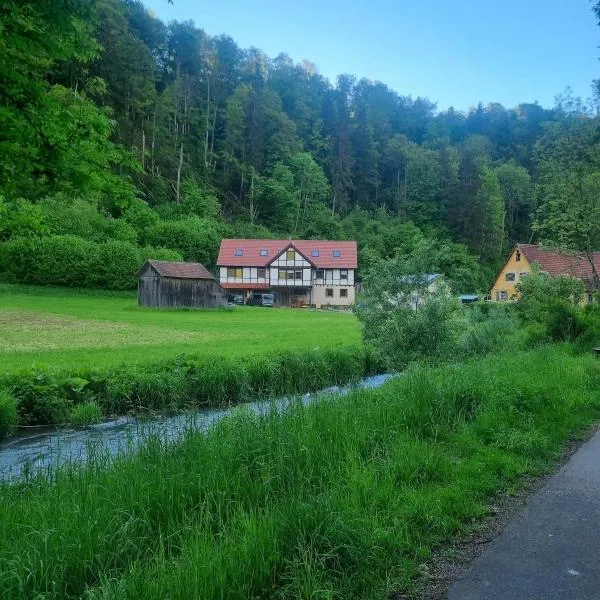 Herrlicher Ausblick，位于明辛根的酒店
