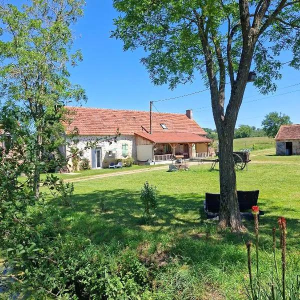 chambres d'hôtes Domaine les Grands Pérons，位于Hérisson的酒店