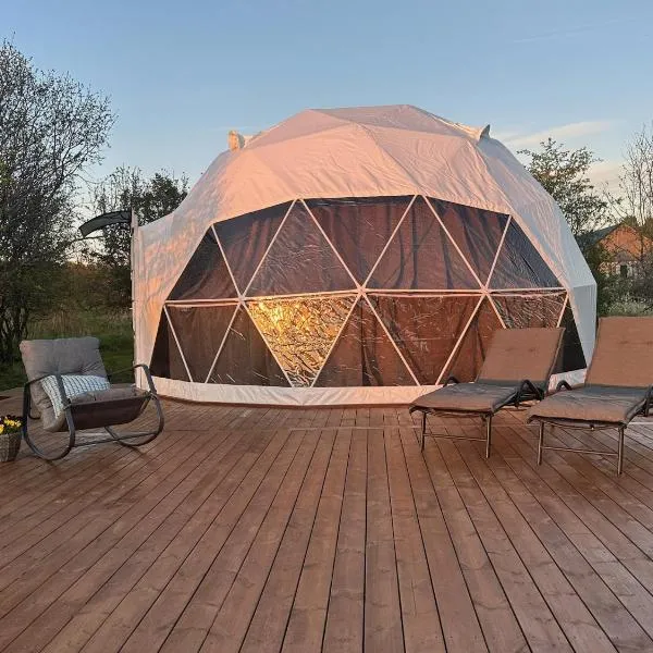 Saare Glamping Dome House，位于Salme的酒店