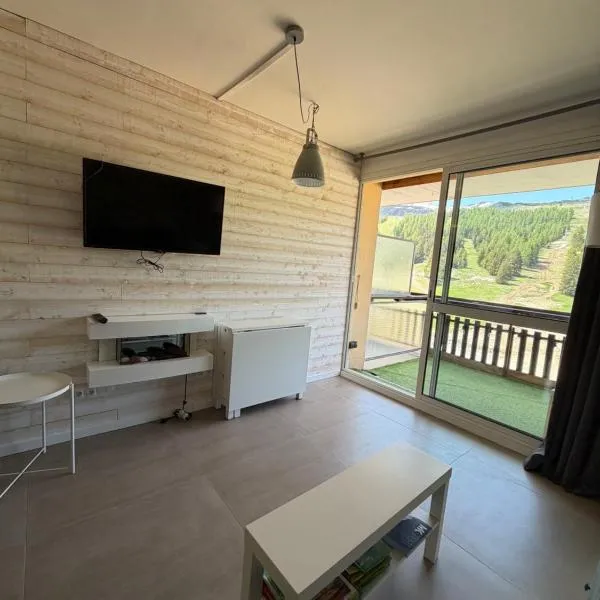Appartement Sud Bois d'Aurouze pied des pistes，位于Superdevoluy的酒店