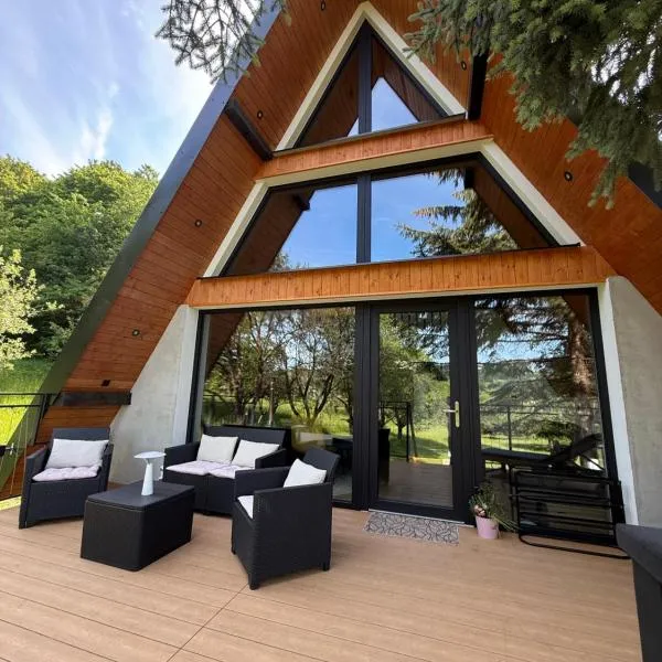 Chalet Tri pramene,位于Moravské Lieskové的酒店