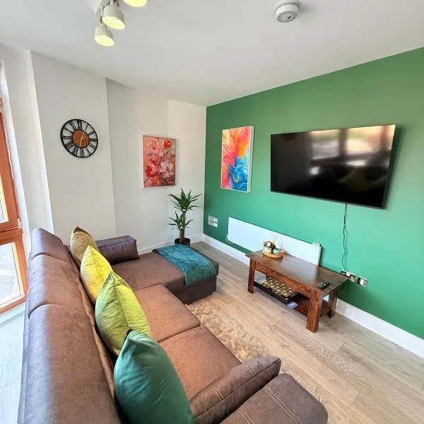 Sweety Suite, 2 Bed Deluxe Apartment In Heart Of Birmingham City Centre, Free Wi-Fi, Netflix，位于伯明翰的酒店