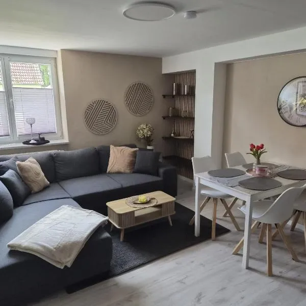 Schöne Ferienwohnung nähe Geiseltalsee,位于Bad Lauchstädt的酒店
