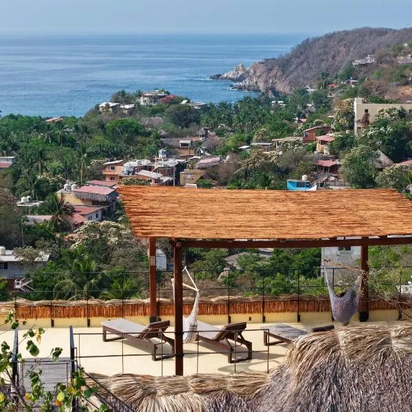 Casa La Vista Mazunte - Infinity Pool Villa with Ocean Views，位于马祖特的酒店