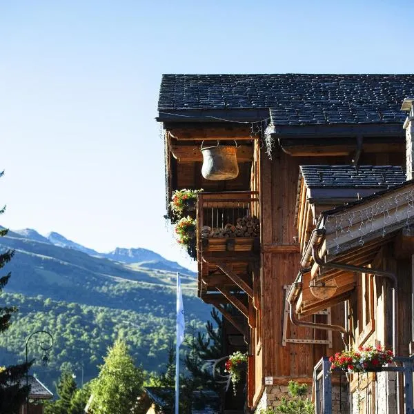 La Bouitte - Hôtel Relais & Châteaux，位于圣马丁德贝尔维尔的酒店